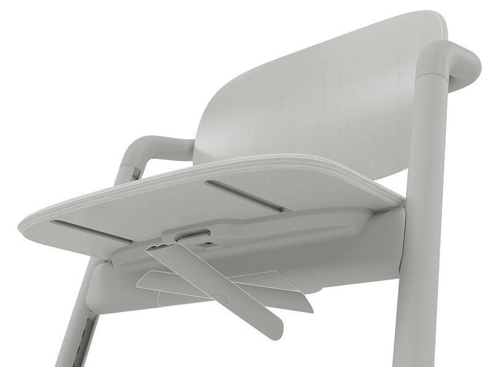 Стульчик для кормления Cybex Lemo 4 в 1 с мягкими чехлами Comfort Inlay Suede Grey/Suede Grey