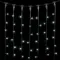 Светодиодный занавес 2*1 м., 200 белых LED ламп, черный провод ПВХ, LTC (PCL202-11-2W)