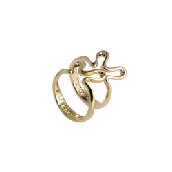 "Тинка" кольцо в золотом покрытии из коллекции "Этюд" от Jenavi