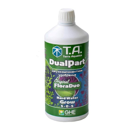 Набор минеральных удобрений для жесткой воды Terra Aquatica DualPart Set HW 1 л