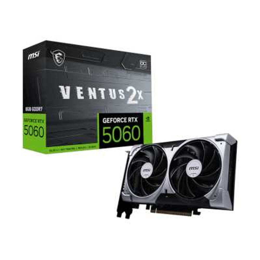 Видеокарта MSI nVidia GeForce RTX 5060 8G Ventus 2X OC
