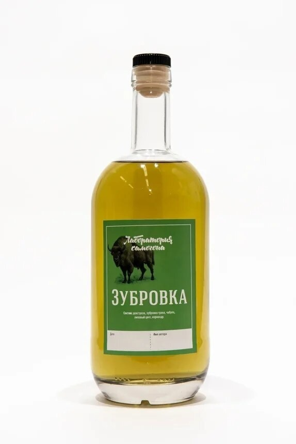 Зубровка, настойка 1 шт / Лаборатория самогона (Подарок, Выгодная упаковка)