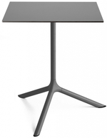 Стол ламинированный обеденный складной Scab Design Tripe Maxi Folding, антрацит, антрацит