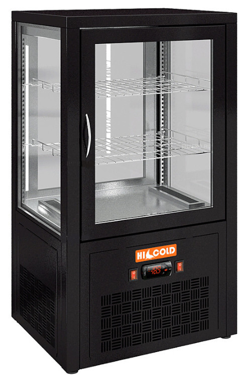 Витрина холодильная HICOLD VRC T 70 Black