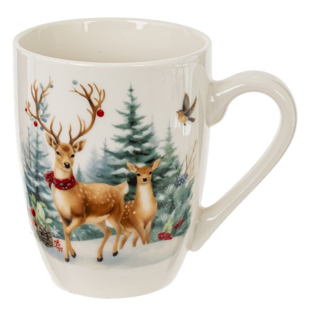 GAEM Кружка "Олени", 320 мл, L12 W8 H10 см