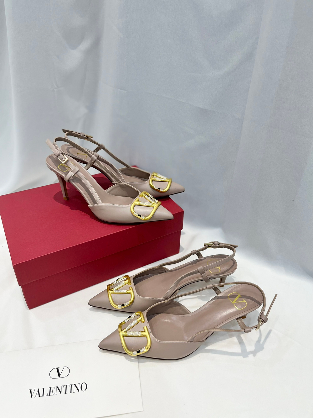 Valentino Vlogo Slingback Pump