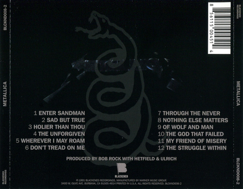 Metallica / Metallica (CD)