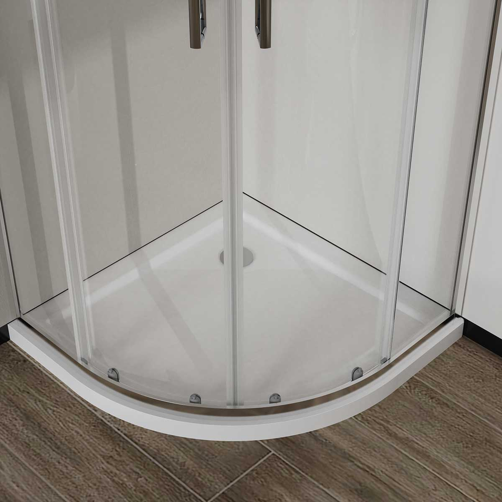 Душевой уголок Сити (City) Vincea VSQ-5CT900CL, 900*900, хром, стекло прозрачное