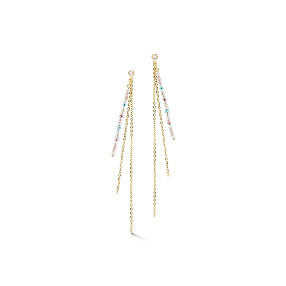 Серьги Coeur de Lion Multicolor Pastell Romantic 5040/21-1558