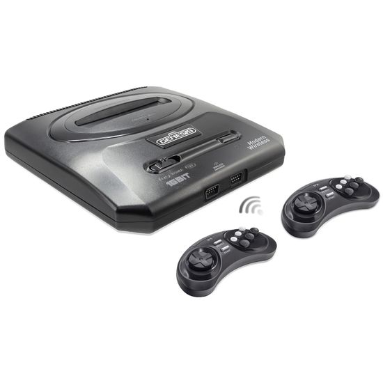 SEGA Retro Genesis Modern Wireless + 300 игр + 2 беспроводных джойстика 2.4ГГц (модель: ZD-02c, Серия: ZD-00)