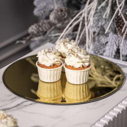 БЛЮДО СЕРВИРОВОЧНОЕ "GOLDEN MIRROR" 30 СМ