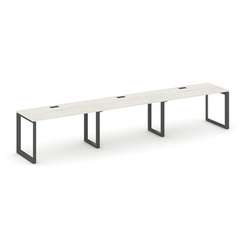 Style Project Рабочая станция односторонняя SN-59O.ORS-053 Дуб Наварра/Металл Антрацит/Черный Заглуш