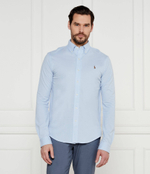 Рубашка KNIT OXFORD POLO RALPH LAUREN - голубой(710932545)