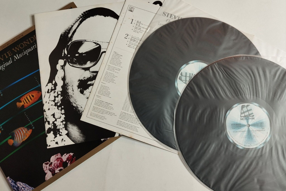 Винтажная виниловая пластинка LP Stevie Wonder Original Musiquarium I (Japan 1982)