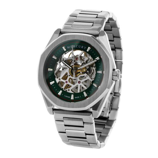 Механические часы Mercury MEA491SK-SS-12 нержавеющая сталь