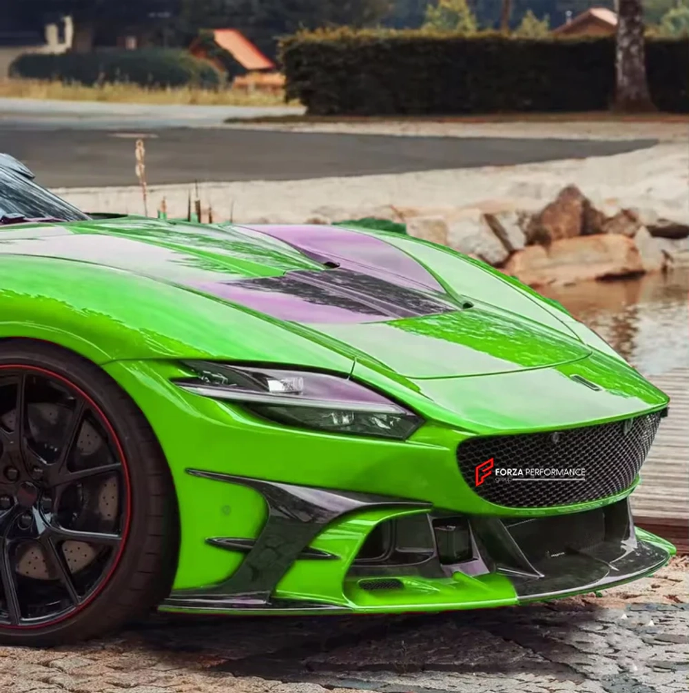 Карбоновый передний бампер для FERRARI ROMA 2019+ Феррари