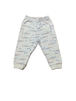 Штанишки с манжетом из интерлока (100% хлопок) на рост 74 см