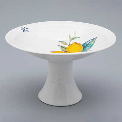 Ваза для фруктов ф. Молодежная малая рис. Лимоны арт. 80.44532.00.1