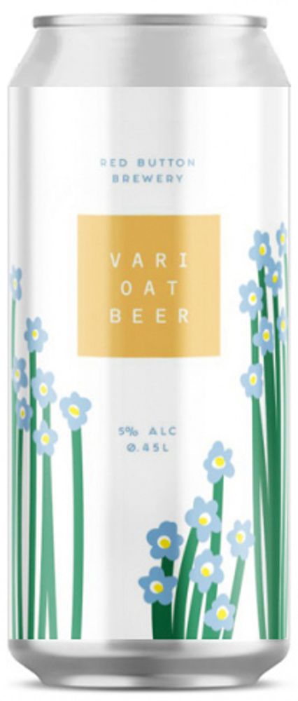 Пиво Рэд Баттон Вэри Оат Бир / Red Button Vari Oat Beer 0.45 - банка