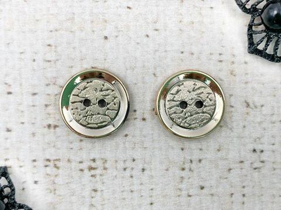 Пуговицы, d 1,8 см, золото