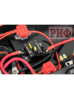 Бокс аккумуляторный 2xUSB, 2x12В, вольтметр с индикацией 420х250х330