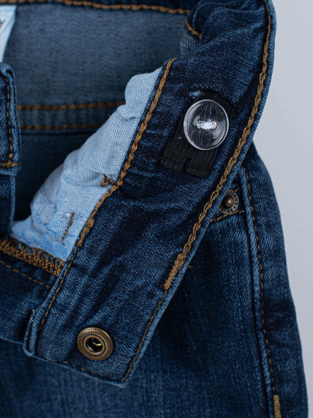 Джинсы slim fit "Темно-синие"