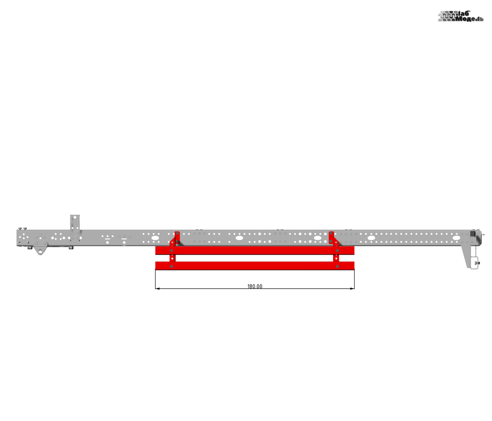 Side protection - double channel