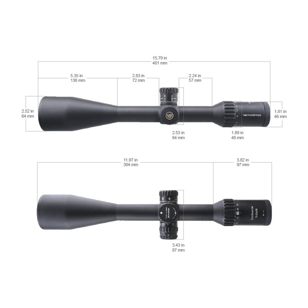 Оптический прицел Vector Optics SFP CONTINENTAL X6 5-30X56 TACTICAL ( Сетка VCT-20A / с подсветкой )