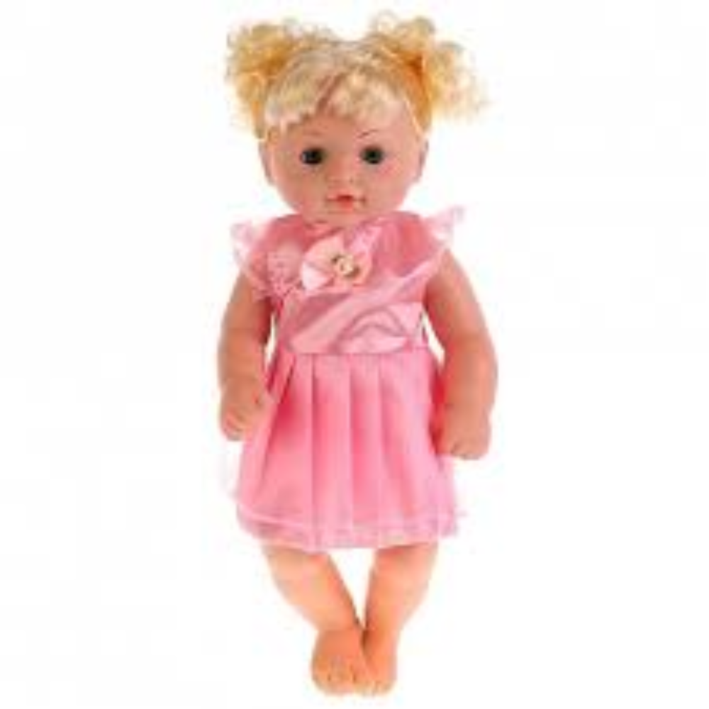 Кукла Baby в платье с бутылочкой