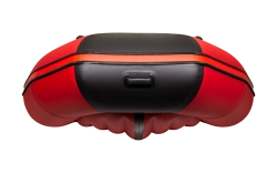 Лодка Таймень NX 3600 НДНД PRO, 3600*1680*465 мм., цвет красный - черный