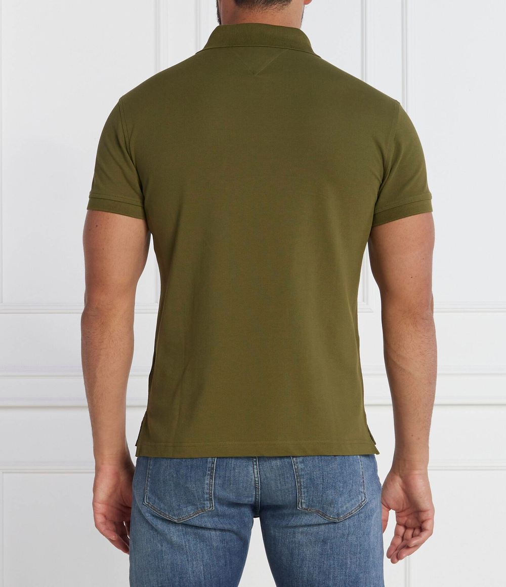 поло 1985 Tommy Hilfiger - оливковый (MW0MW17771)