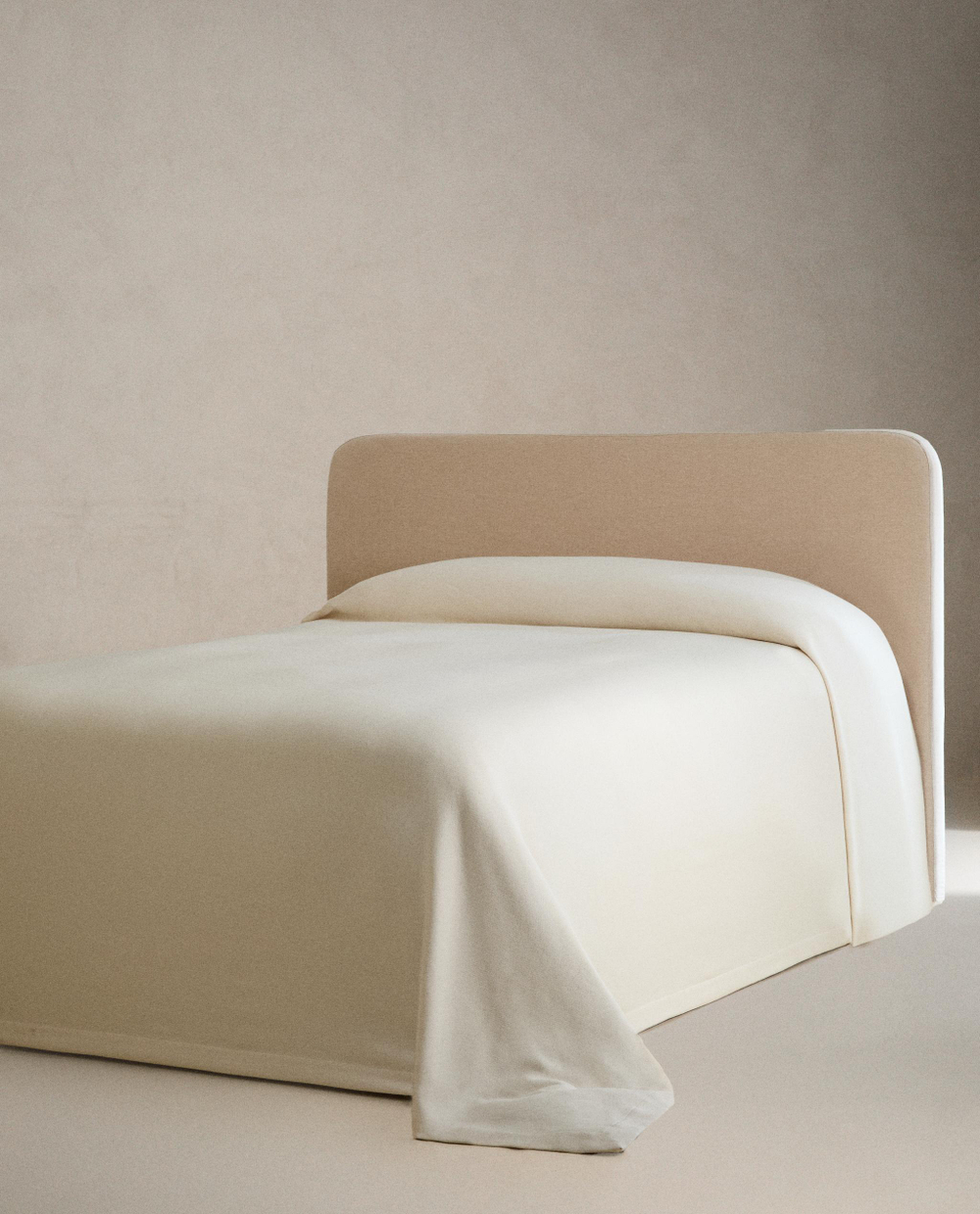 Zara Home покрывало из хлопка, экрю · 5164/006