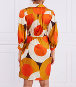 Шелковое платье Beatrice B - оранжевый(23FE6040CIRCLE)