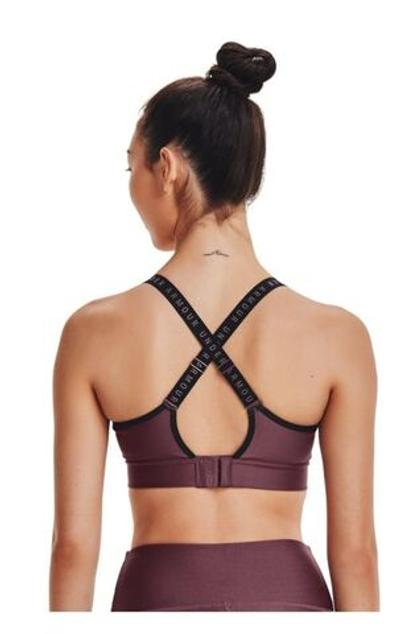 ТОП теннисный Under Armour Women's Infinity Mid Sports Bra - ash plum