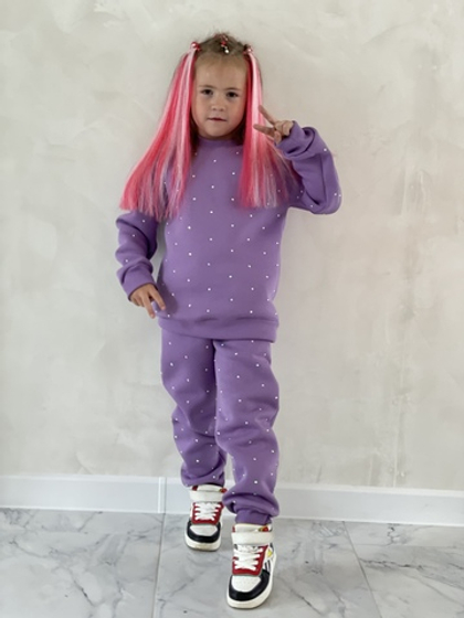 Костюм для девочки футер с начесом