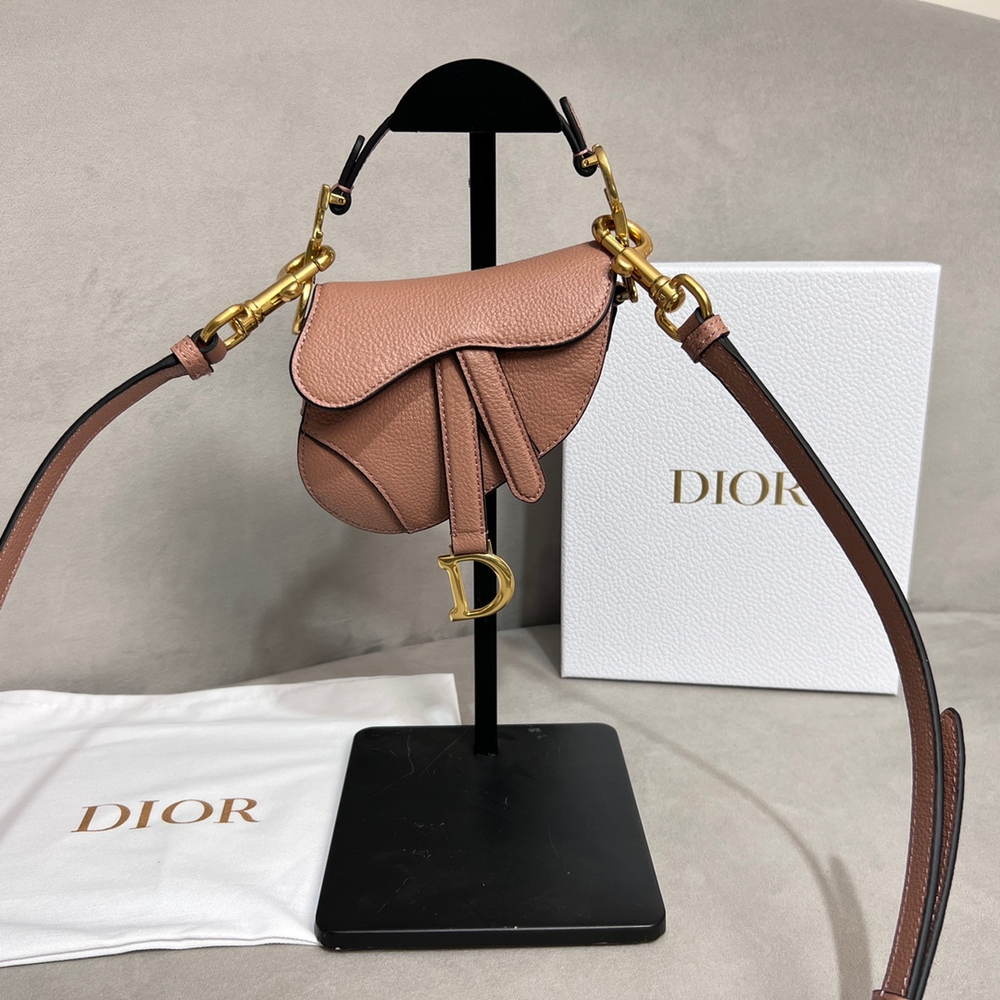Christian Dior Saddle Bag Micro 14 cm