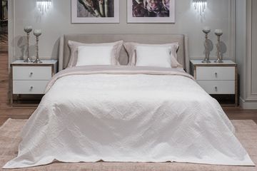 16AMR-NS240260-POKR BEL Покрывало Тиара белое 240*260