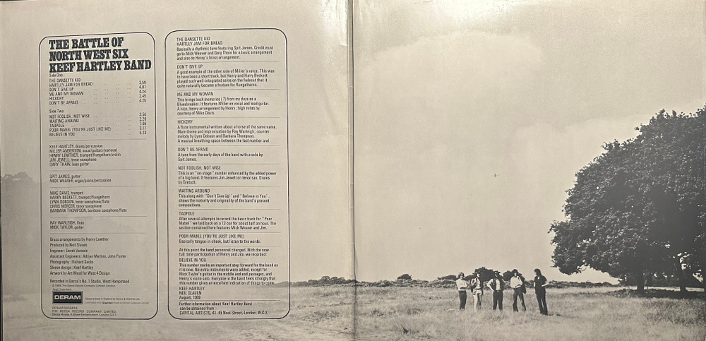 Keef Hartley Band - The Battle Of North West Six (Англия 1969г.)