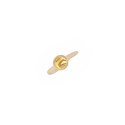 "Салютэ 5" брошь в золотом покрытии из коллекции "Celebrity" от Jenavi с замком цанга