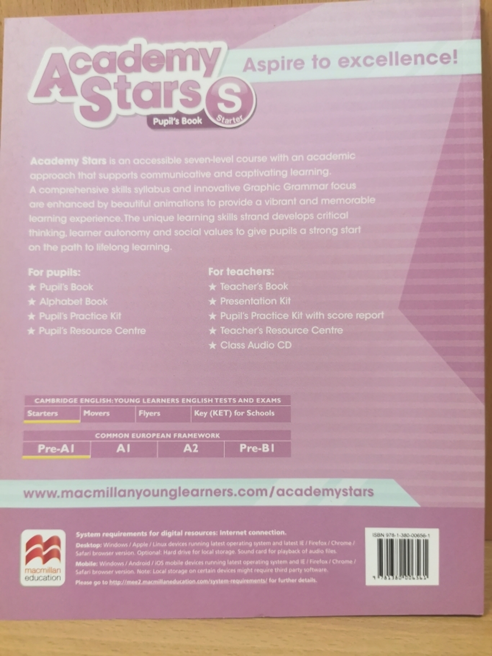 Academy Stars Starter Pupil's Book Pack