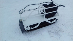 Мотобуксировщик POMOR 380 К8