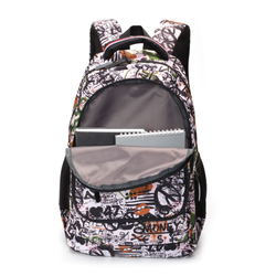 Школьный рюкзак 45х30х18 см (17 л) CLASS X TORBER T2743-WHI-BLK