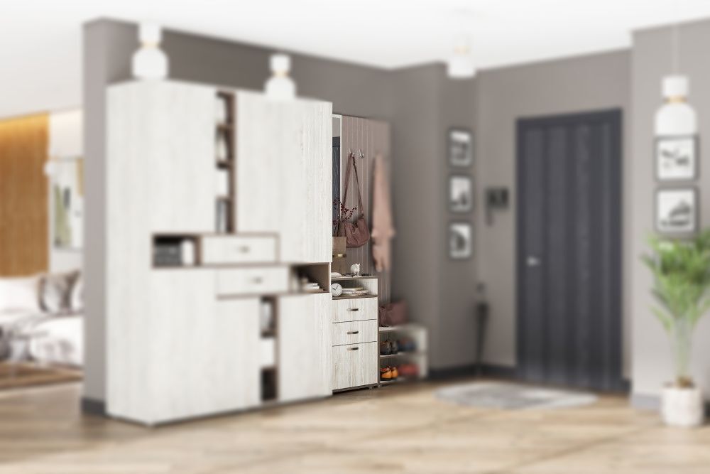 Тумба с зеркалом 400, МС "Анита",