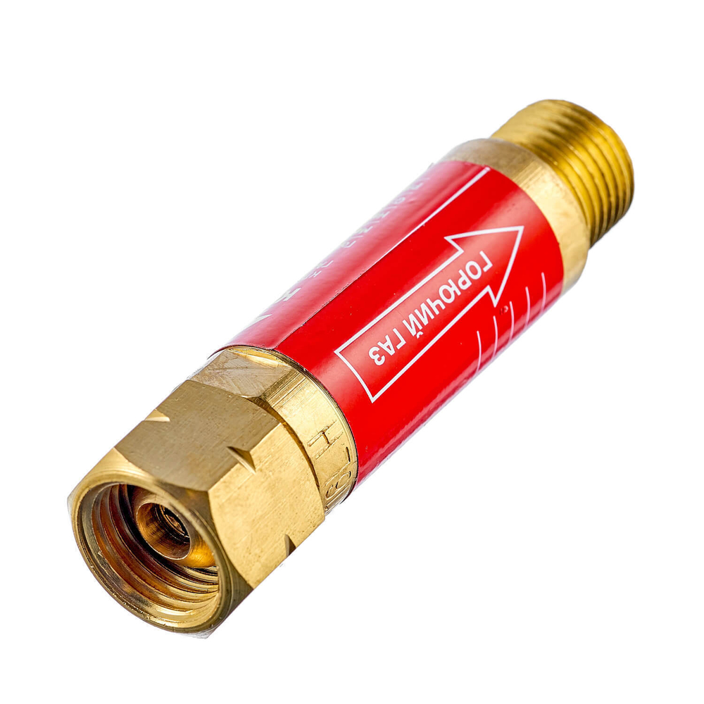 Клапан огнепреградительный на редуктор газ (М16х1,5L) КОГ