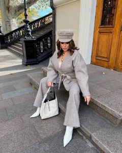 Костюм вязаный УК-2149-2 Фабрика Моды