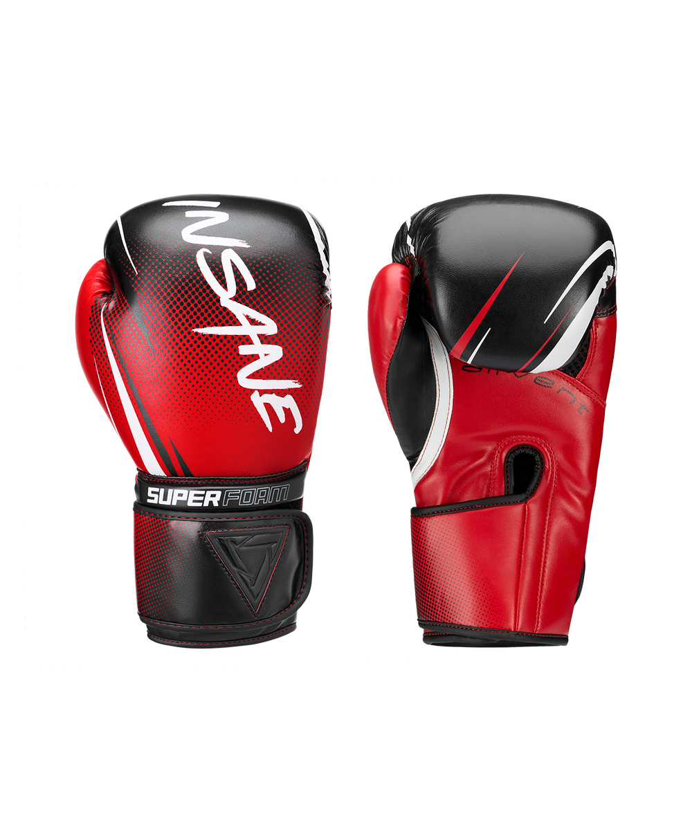 Перчатки боксерские IMPACT, красный, 8 oz