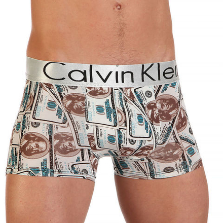 Мужские трусы боксеры с принтом Calvin Klein Print Modal New Dollar