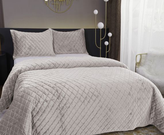 Натаниэль (св серый) Покрывало 240х260