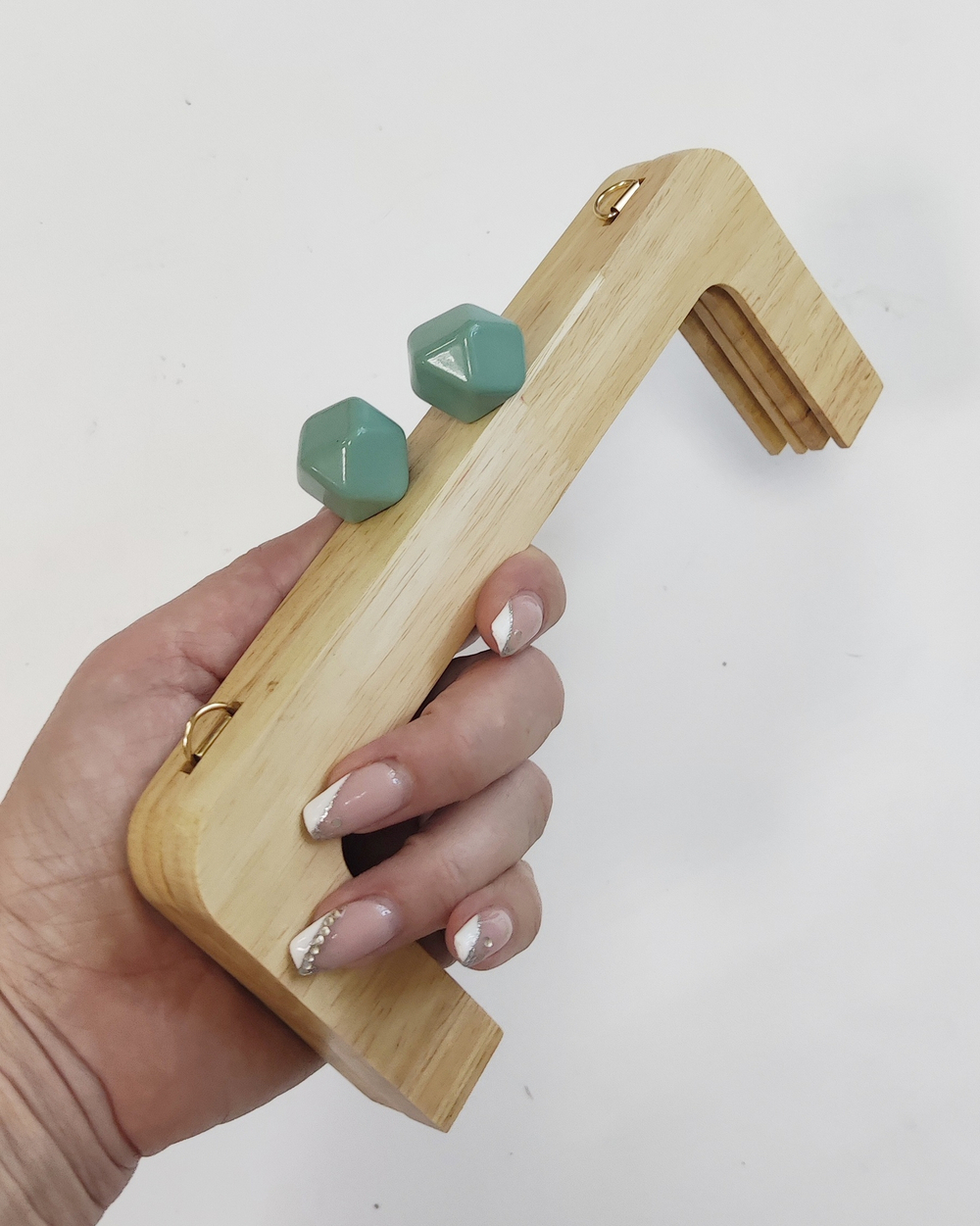 Фермуар деревянный Бежевый