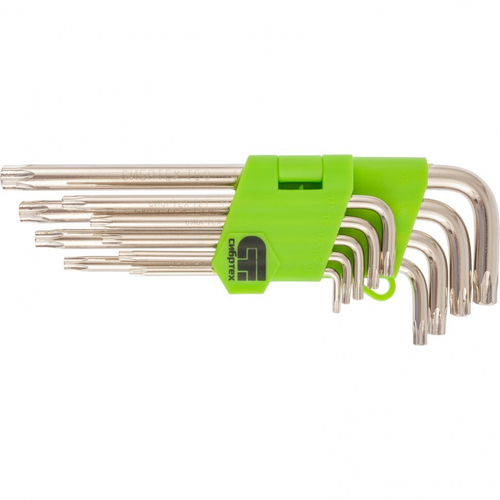 Набор имбусовых ключей 9шт закаленный никель СИБРТЕХ